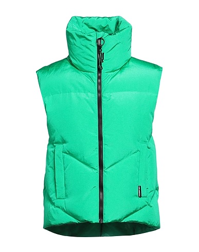 KARL LAGERFELD Smanicati DOWN PADDED VEST Verde 100% Nylon riciclato