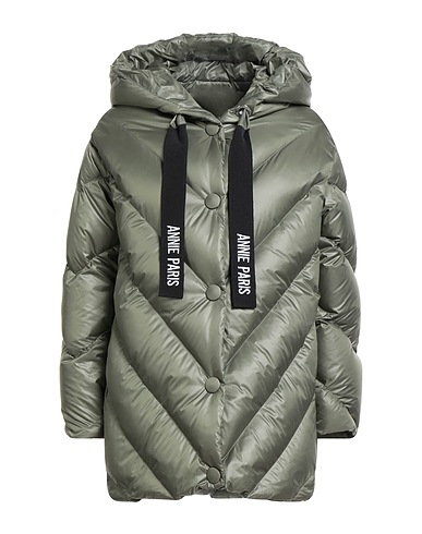 ANNIE PARIS Shell  jacket Sage green 100% Polyamide