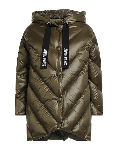 ANNIE PARIS Shell  jacket Military green 100% Polyamide