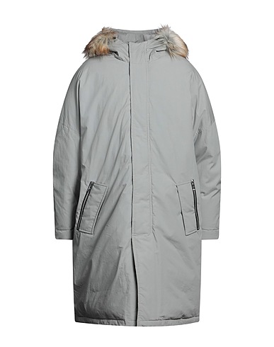 ARMANI EXCHANGE Shell jacket Light grey 100% Cotton