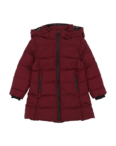 HERNO Shell jacket Burgundy 100% Polyester, PTFE - Polytetrafluoroethylene, Polyamide, Elastane