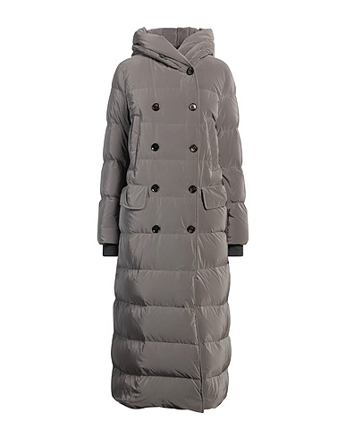 MOORER Shell jacket Grey 60% Polyamide, 40% Polyester