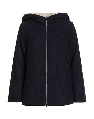SEALUP Shell jacket Navy blue 100% Virgin Wool