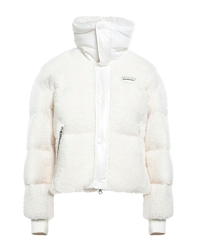DUVETICA Shell jacket Off white 100% Polyester