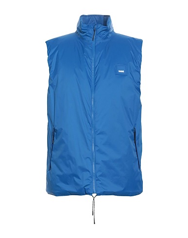 RAINS Jacket Blue 100% Nylon, Polyurethane