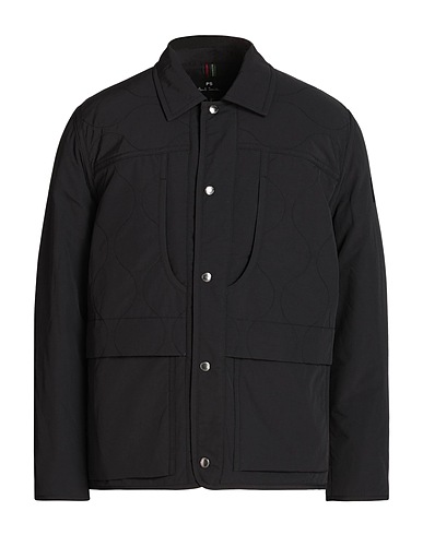 PS PAUL SMITH Jacket Black 100% Recycled nylon