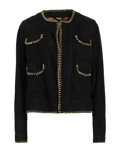 YUNUS® Giacca Nero 100% Pelle