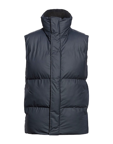RAINS Piumino Blu navy 100% Poliestere, Spalmato poliuretano