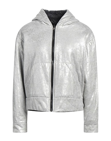 VIRNA DRÒ Jacket Silver 100% Cotton