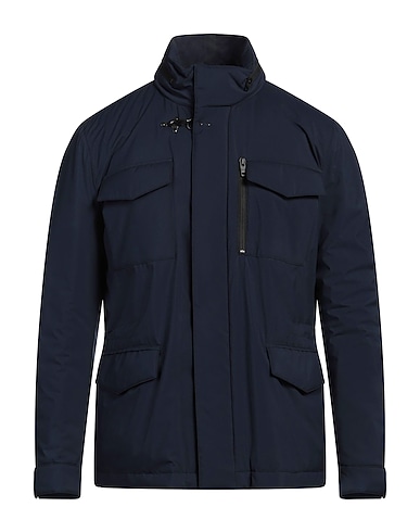FAY Shell jacket Midnight blue 100% Polyester