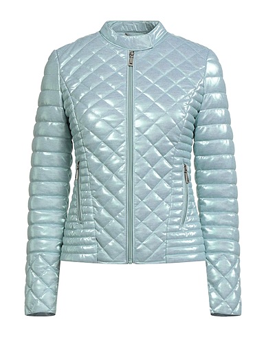 GUESS Shell jacket Sage green 100% Polyurethane, Polyester