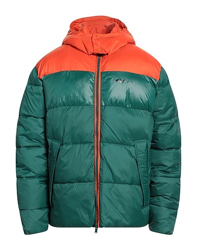 OOF WEAR Shell jacket Emerald green 100% Polyamide, Polyester