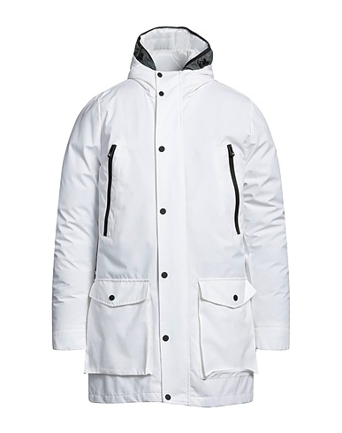 F**K PROJECT Shell  jacket White 88% Polyester, 12% Elastane