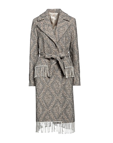 SFIZIO STUDIO Cappotto Sabbia 62% Cotone, 18% Acrilico, 10% Poliestere, 8% Lana Vergine, 2% Altre Fibre