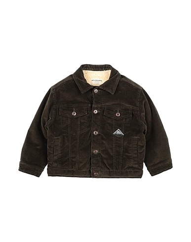 ROŸ ROGER'S Jacket Dark green 98% Cotton, 2% Elastane, Polyester