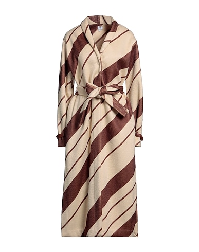 GIL SANTUCCI Coat Beige 100% Polyester