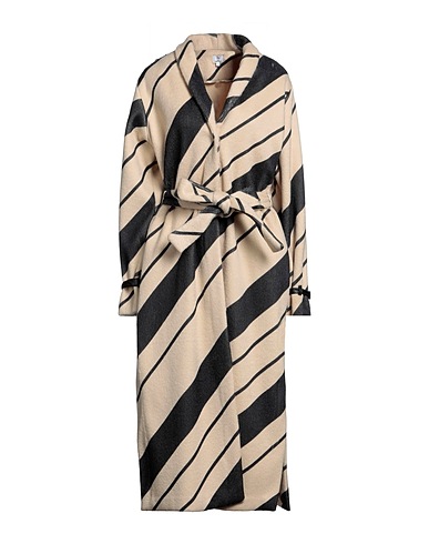 GIL SANTUCCI Coat Beige 100% Polyester