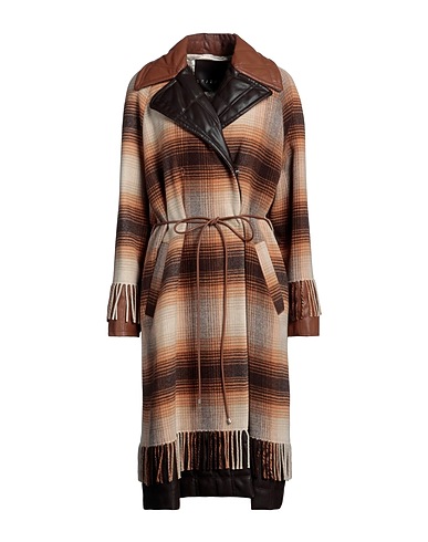 SFIZIO STUDIO Coat Camel 35% Polyamide, 35% Wool, 30% Viscose, Polyurethane, Polyester