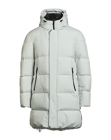HERNO Piumino LAMINAR Grigio chiaro 100% Poliestere, Poliammide, Nylon