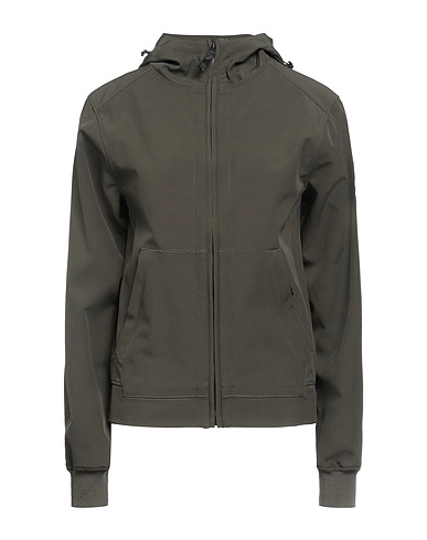 MIXTURE Jacket Military green 88% Polyester, 12% Elastane