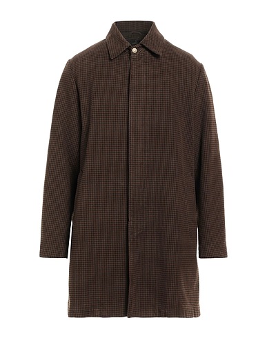 SANTANIELLO Coat Camel 100% Cotton