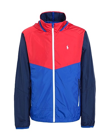 POLO RALPH LAUREN Jacket Bright blue 100% Recycled polyester