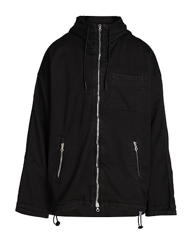 DIESEL Denim jacket D-HENNES JOGG
 Black 90% Cotton, 8% Polyester, 2% Elastane