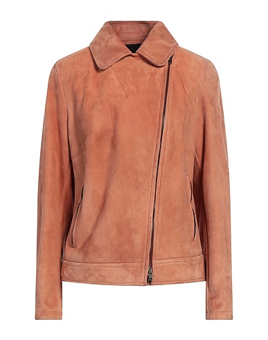 SALVATORE SANTORO Biker jacket Antique rose Ovine leather