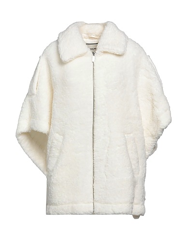 MAX & MOI Teddy Coat Avorio 61% Lana Vergine, 27% Poliammide, 12% Poliestere