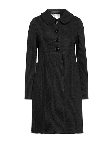 EMMA & GAIA Coat Black 50% Wool, 50% Acrylic