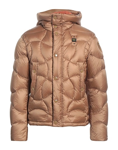 BLAUER. Shell jacket Sand 100% Polyamide