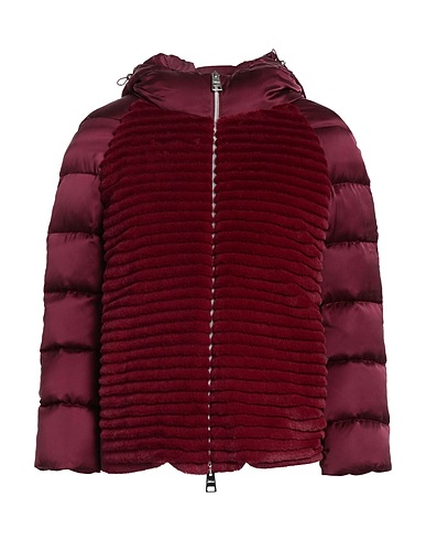 HERNO Shell jacket RESORT Garnet 100% Cupro