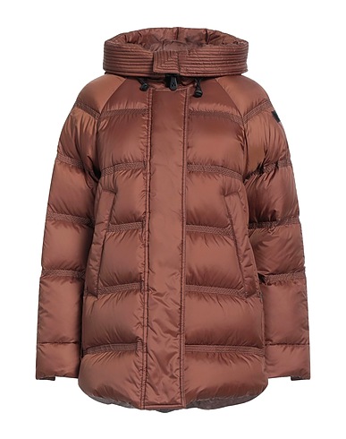 PEUTEREY Shell jacket Chocolate brown 100% Polyester