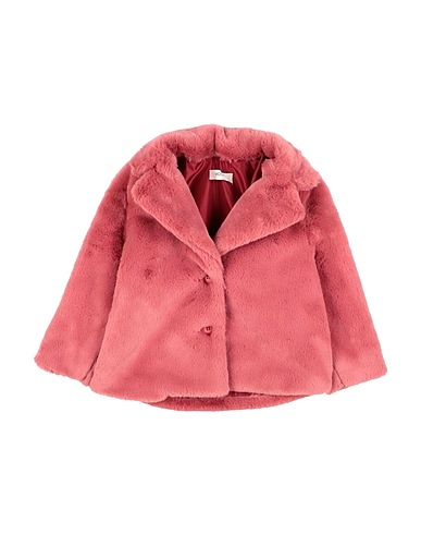 VICOLO Teddy Coat Rosa antico 100% Poliestere