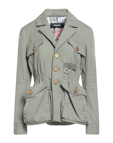 DSQUARED2 Jacket Military green 100% Cotton