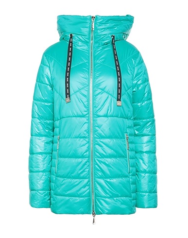 LIU •JO Shell jacket Turquoise 100% Polyamide