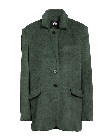 RAIINE Coat Military green 100% Wool