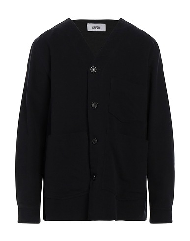 GRIFONI Jacket Midnight blue 100% Cotton