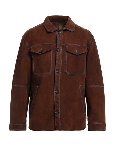THE JACK AND JACKIE LEATHERS Jacket Brown Soft Leather