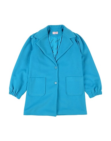 KAOS Cappotto Azzurro 91% Poliestere, 9% Viscosa