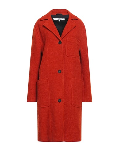 McQ Alexander McQueen Cappotto Ruggine 83% Lana, 17% Poliammide, Viscosa