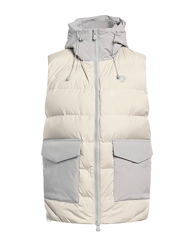 PEOPLE OF SHIBUYA Shell jacket Beige 100% Polyester, Elastane
