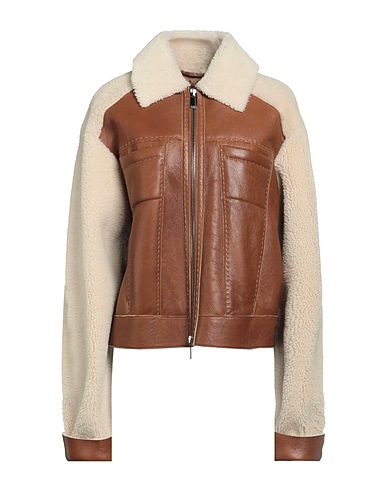 HIGH Jacket Camel 100% Soft Leather