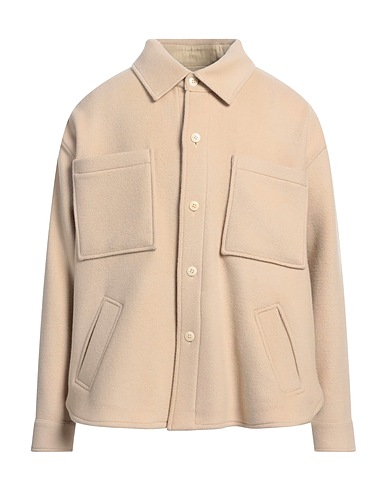 COSTUMEIN Giubbotto Beige 75% Lana Vergine, 25% Poliammide