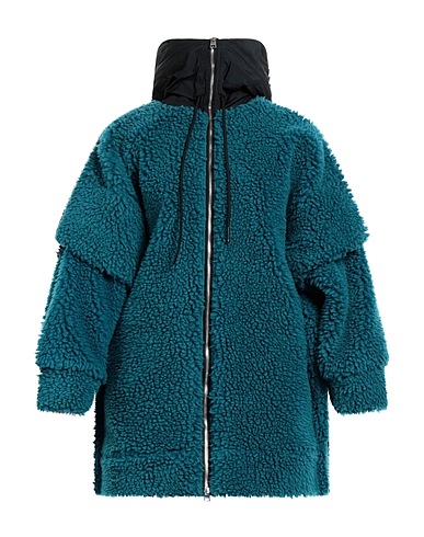 REDValentino Kunstpelz Aquamarin 100% Polyester, Wolle