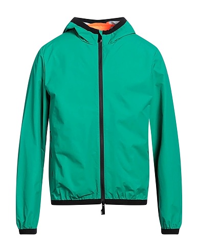 SUNS BOARDS Jacke Smaragdgrün 100% Polyester