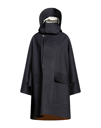 JIL SANDER Full-length jacket Black 100% Cotton