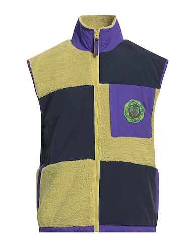 BRAIN DEAD Jacket Lime green 100% Polyester, Nylon
