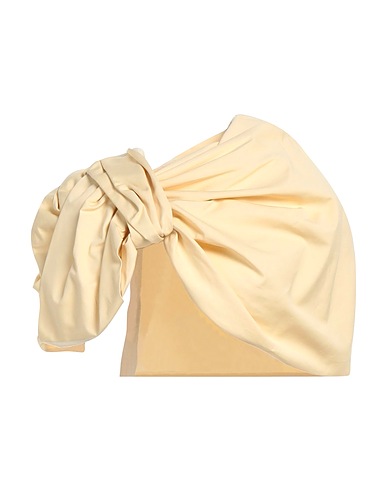 JIL SANDER Cloak Beige 84% Cotton, 16% Silk