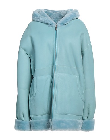 ARMA Teddy Coat Sky blue 100% Sheepskin